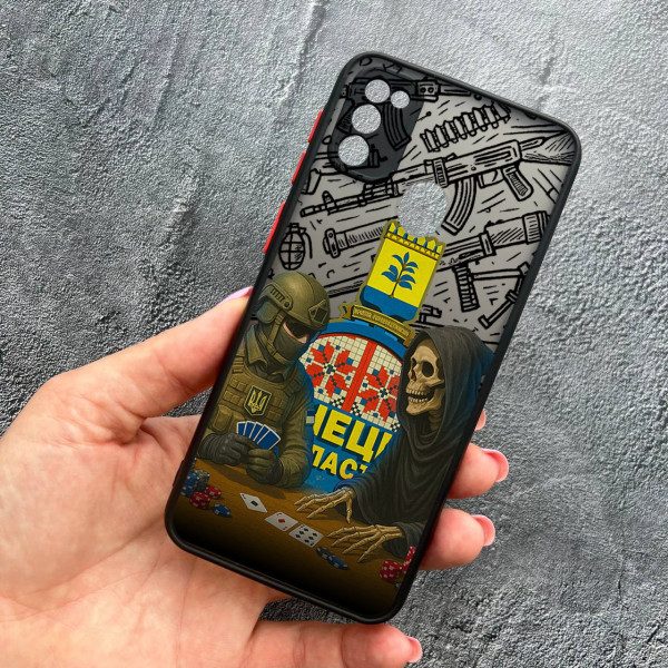 Чехол для Samsung Galaxy M30s / M21 с защитой камеры военный игра со смертью