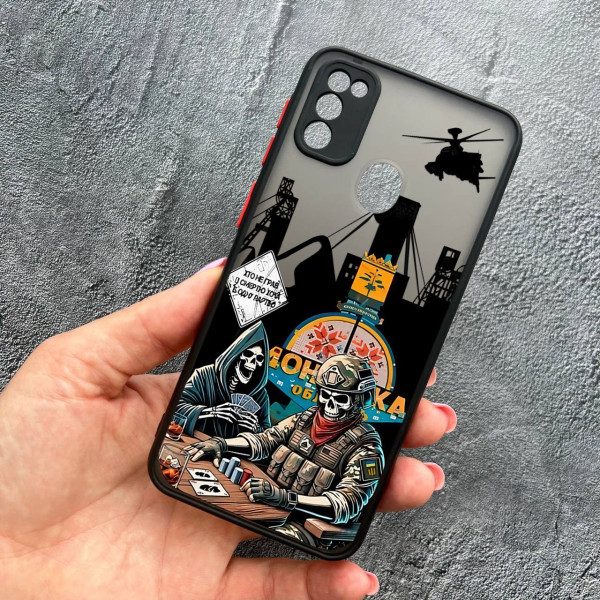 Чехол для Samsung Galaxy M30s / M21 с защитой камеры боевой азарт