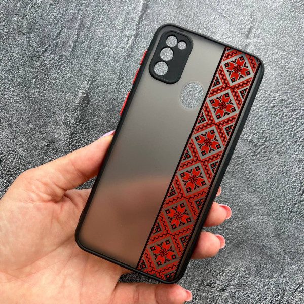 Чохол для Samsung Galaxy M30s / M21 з захистом камери з вишиванкою Київщина