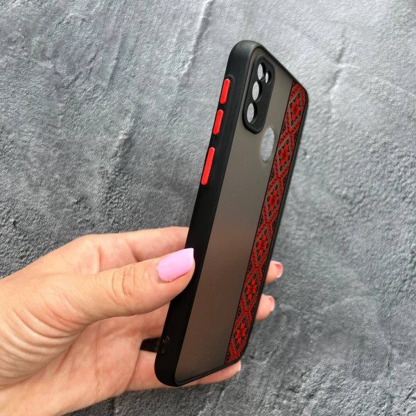 Чохол для Samsung Galaxy M30s / M21 з захистом камери з вишиванкою Київщина