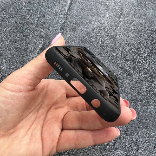 Чехол для Samsung Galaxy M30s / M21 с защитой камеры с котом в шляпе