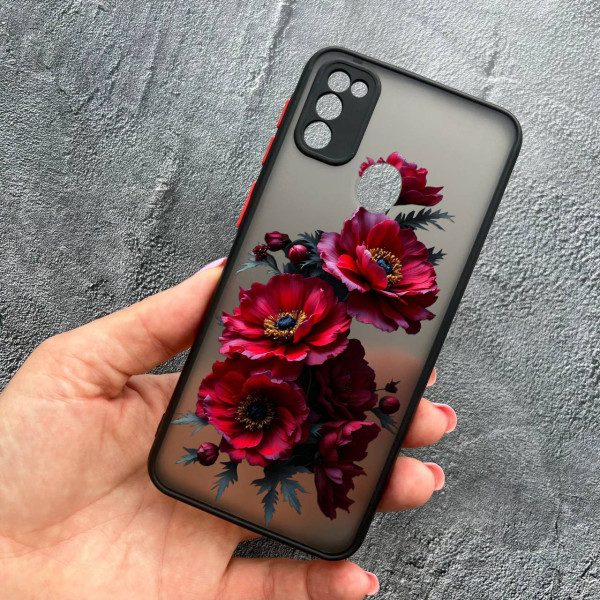 Чохол для Samsung Galaxy M30s / M21 з захистом камери з квітами гербери