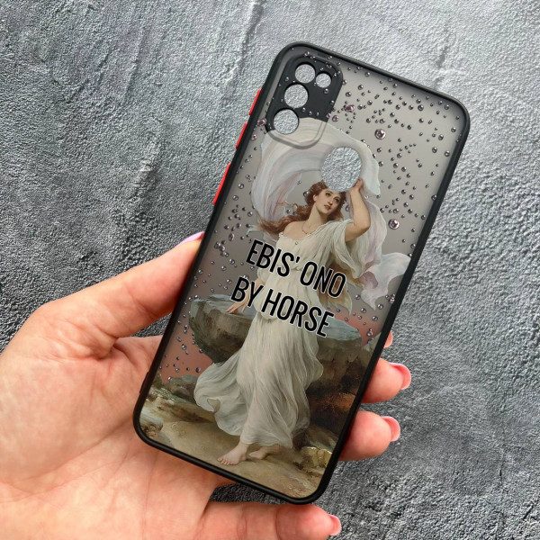Чохол для Samsung Galaxy M30s / M21 з захистом камери кастомний  з дощем