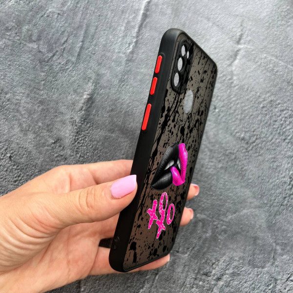 Чехол для Samsung Galaxy M30s/M21 с защитой камеры губы xoxo