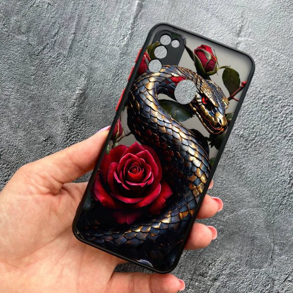 Чехол для Samsung Galaxy M30s/M21 с защитой камеры элегантная змея