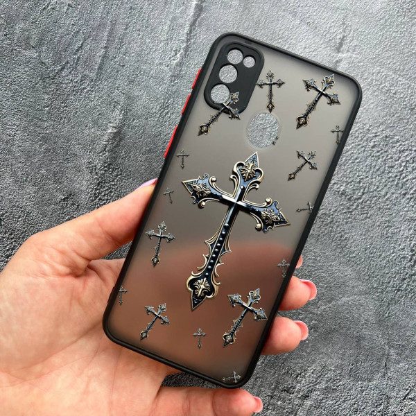 Чохол для Samsung Galaxy M30s / M21 з захистом камери з хрестом 