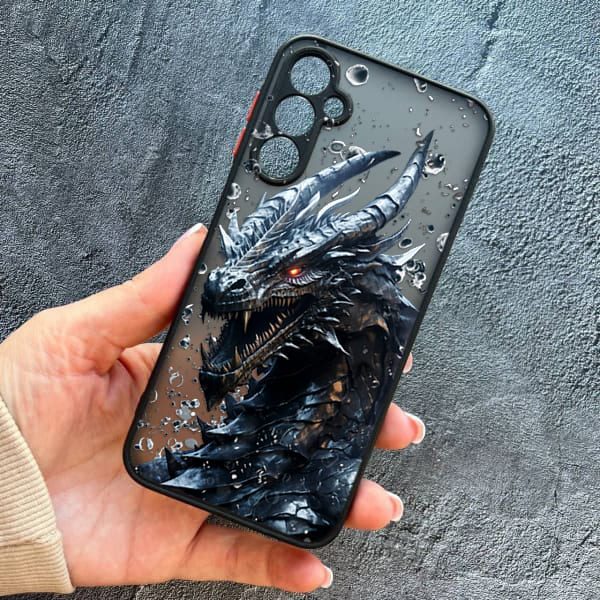 Чохол для Samsung Galaxy A25 з захистом камери дракон