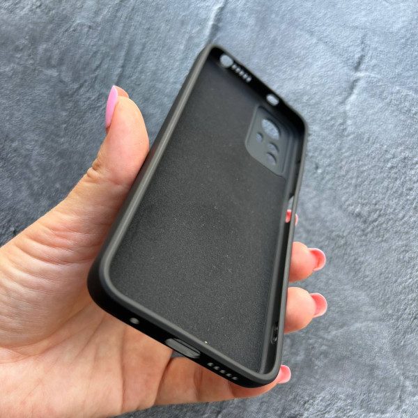 Чохол для Xiaomi Redmi Note 12S з захистом камери софт-тач чорного кольору