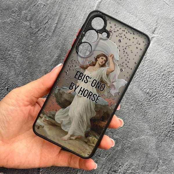 Чохол для Samsung Galaxy A34 з захистом камери кастомний з дощем