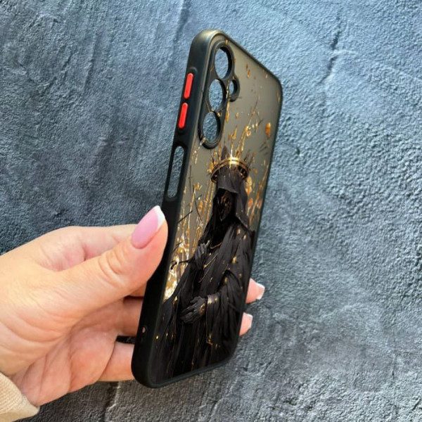 Чохол для Samsung Galaxy A24 з захистом камери чорний лицар