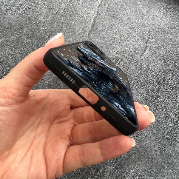 Чехол для Samsung Galaxy A23 с защитой камеры дракон