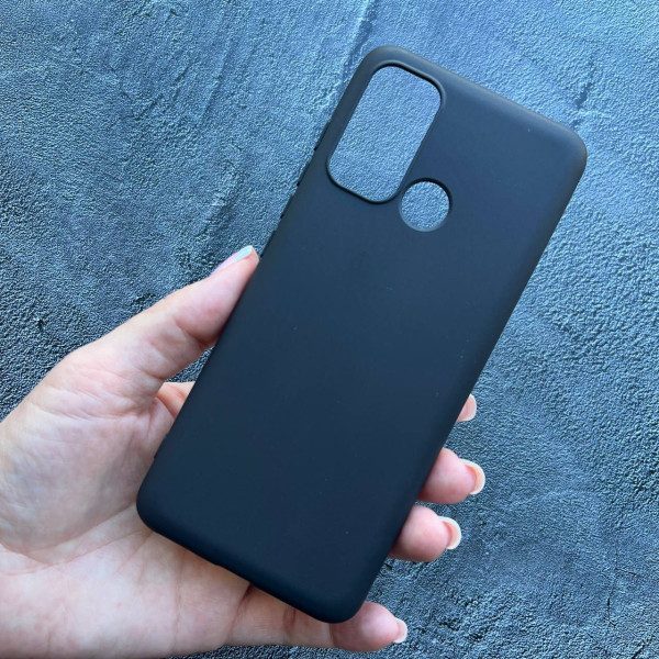 Чехол для Motorola G60 с защитой камеры софт-тач черный