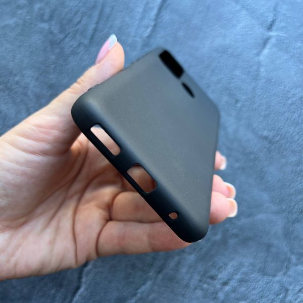 Чехол для Motorola G60 с защитой камеры софт-тач черный