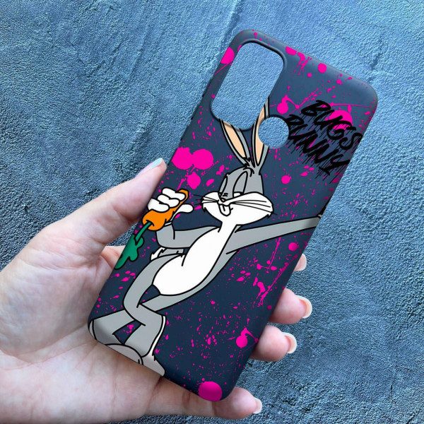 Чехол для Motorola G60 кролик Багз Банни Bugs Bunny