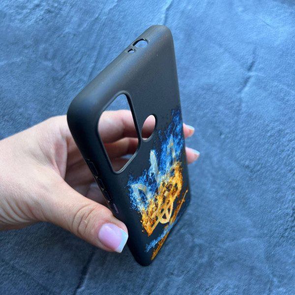 Чохол для Motorola G60 тризуб з шаблями