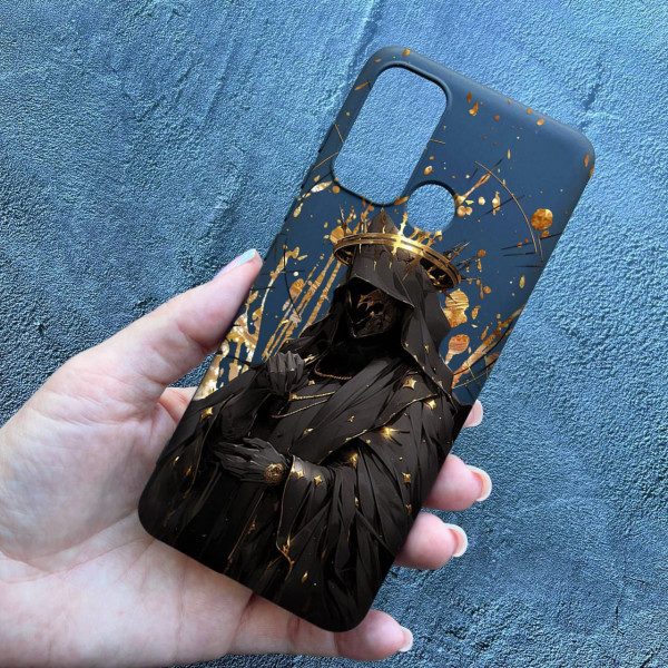 Чохол для Motorola G60 чорний лицар