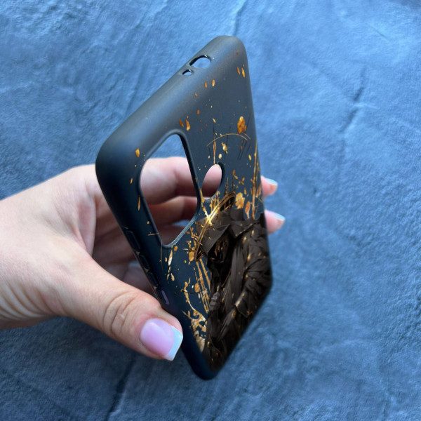 Чохол для Motorola G60 чорний лицар