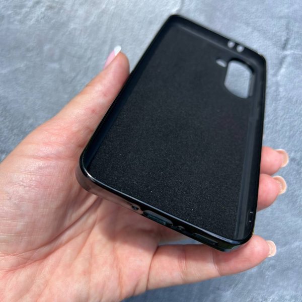 Сверкающий чехол с пайетками для Samsung Galaxy A56 черный