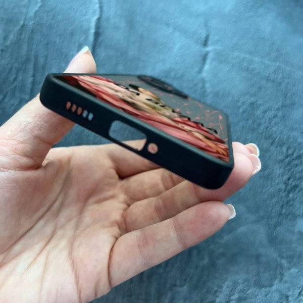 Чехол для Xiaomi Redmi Note 13 Pro Plus с защитой камеры кастомный с юмором