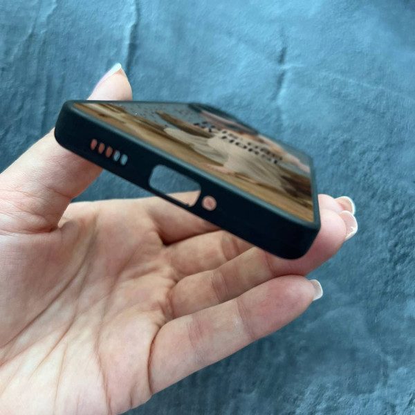 Чехол для Xiaomi Redmi Note 13 Pro Plus с защитой камеры кастомный с дождем
