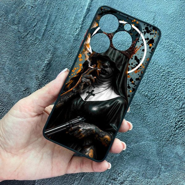 Чохол для Tecno Spark 20C / Tecno Spark GO 2024 з захистом камери Чорна королева