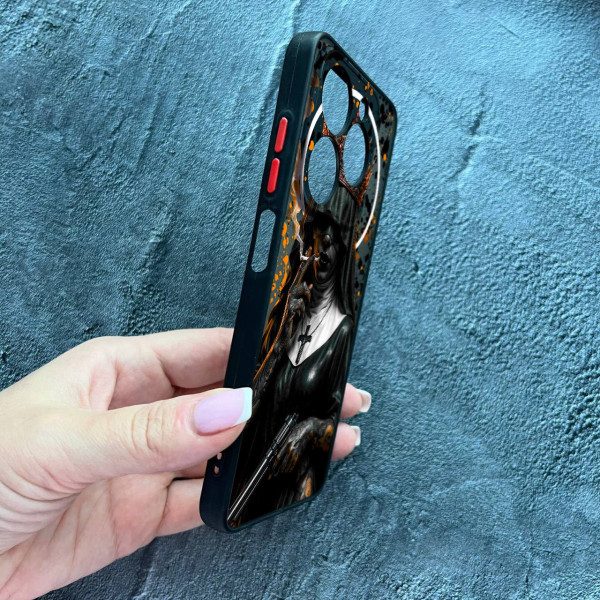 Чохол для Tecno Spark 20C / Tecno Spark GO 2024 з захистом камери Чорна королева