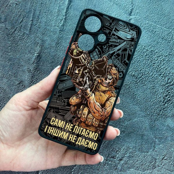 Чохол для Xiaomi Redmi Note 13 Pro Plus з захистом камери Військовий Стінгер