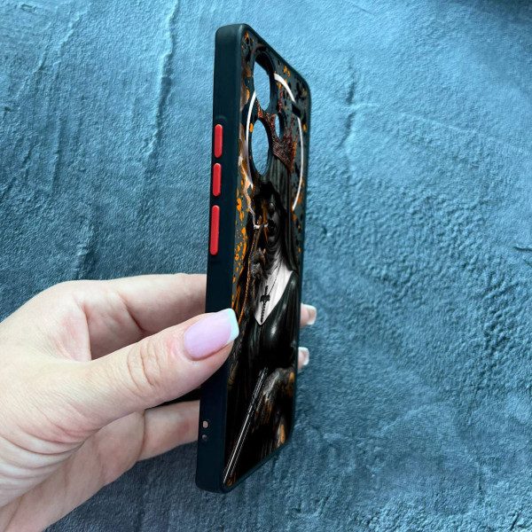 Чохол для Xiaomi Redmi Note 13 Pro Plus з захистом камери Чорна королева
