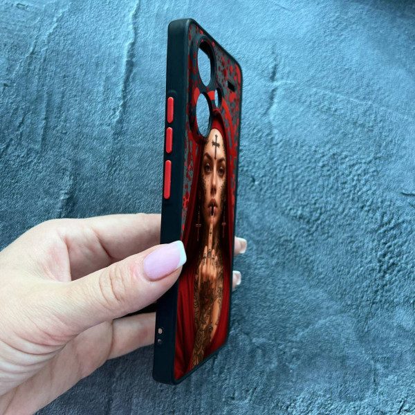 Чохол для Xiaomi Redmi Note 13 Pro Plus з захистом камери Монашка бунтарка
