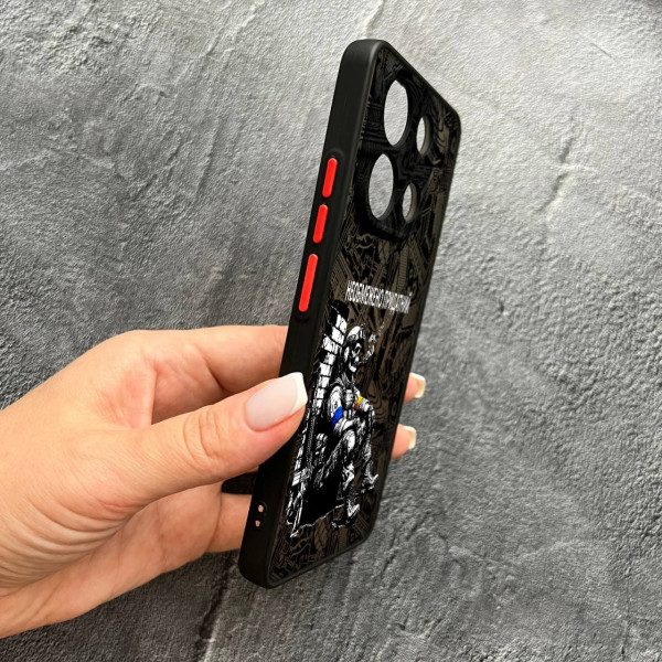 Чохол для Xiaomi Redmi Note 13 4G з захистом камери Військовий Необмежено Придатний