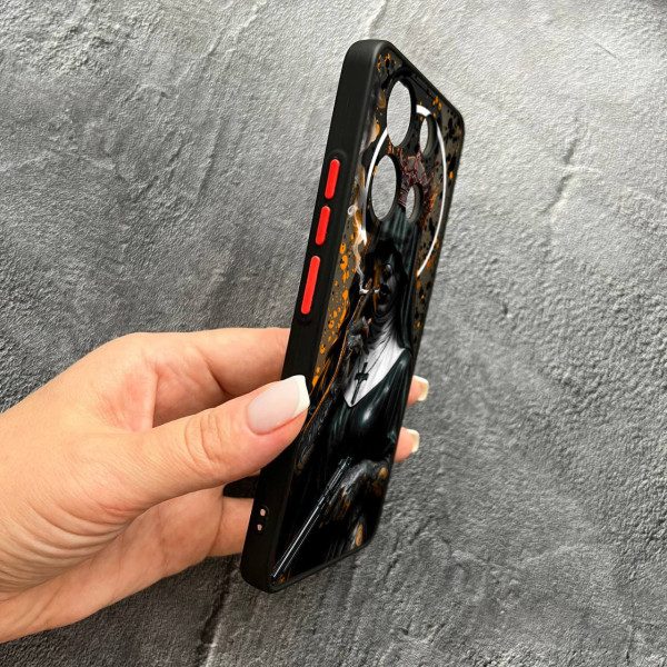 Чохол для Xiaomi Redmi Note 13 4G з захистом камери Чорна королева