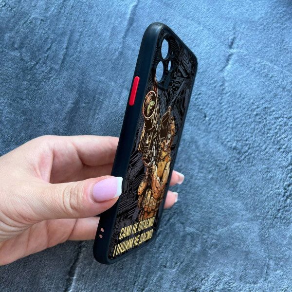 Чехол для iPhone 11 с защитой камеры Военный Стингер