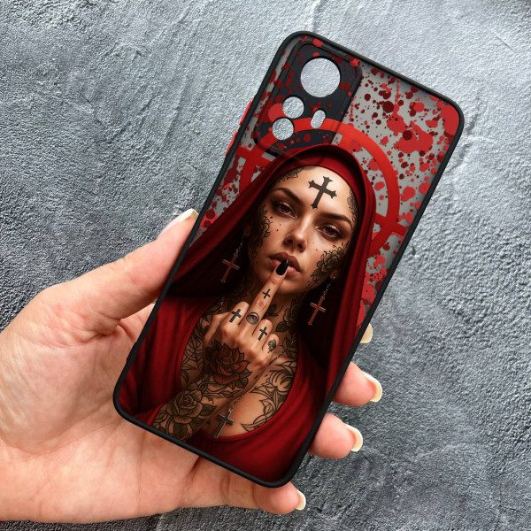 Чохол для Xiaomi Redmi Note 12S з захистом камери Монашка бунтарка