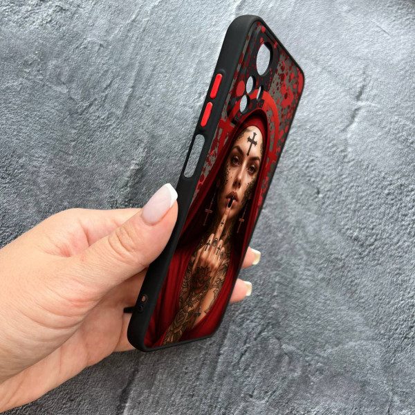 Чохол для Xiaomi Redmi Note 12S з захистом камери Монашка бунтарка