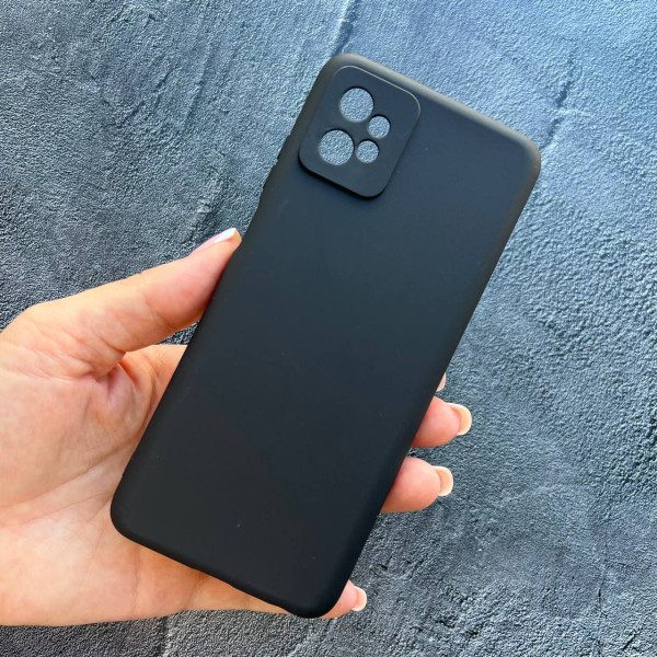 Чехол для Motorola G32 с защитой камеры софт-тач черный