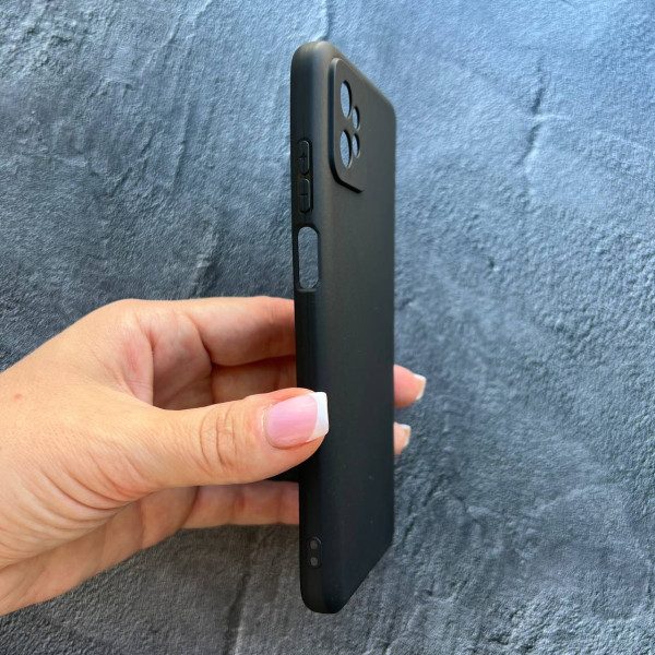 Чехол для Motorola G32 с защитой камеры софт-тач черный