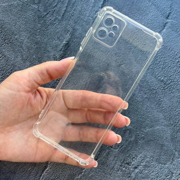 Чехол для Motorola G32 противоударный прозрачный силиконовый чехол без дизайна