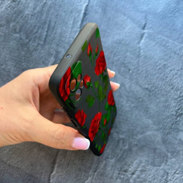 Чехол для Motorola G32 с защитой камеры розы