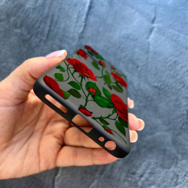 Чехол для Motorola G32 с защитой камеры розы