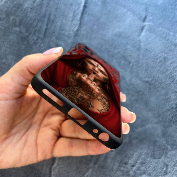 Чехол для Motorola G32 с защитой камеры Монашка бунтарка