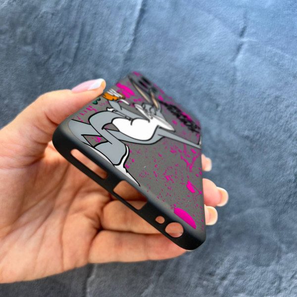 Чехол для Motorola G32 с защитой камеры кролик Багз Банни Bugs Bunny