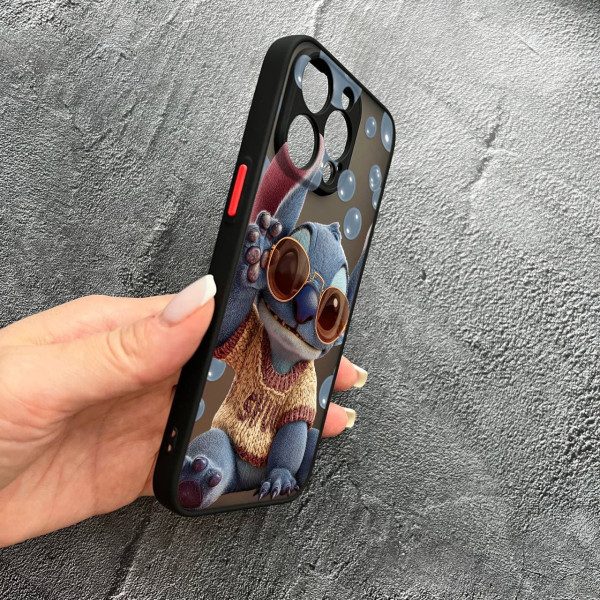Чохол для iPhone 15 Pro Max з захистом камери дитячий зі стильним стічем