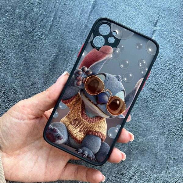 Чохол для iPhone 12 mini з захистом камери дитячий зі стильним стічем
