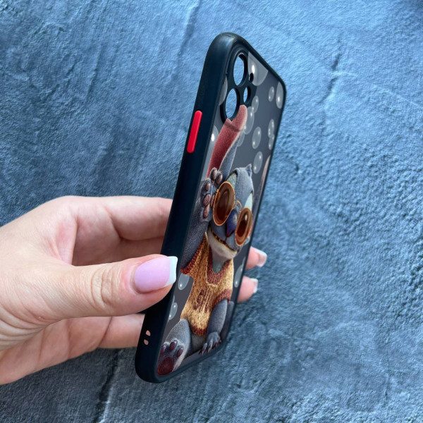 Чохол для iPhone 12 mini з захистом камери дитячий зі стильним стічем