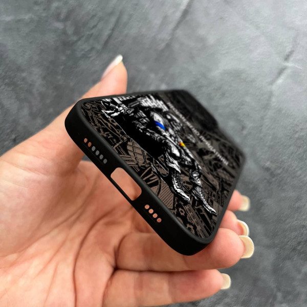 Чехол для iPhone 16 Pro с защитой камеры Военный Неограниченно Пригодный