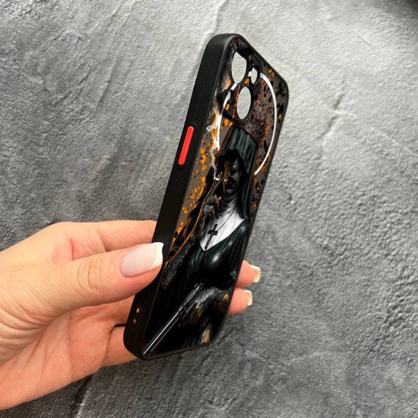 Чохол для iPhone 13 mini з захистом камери Чорна королева