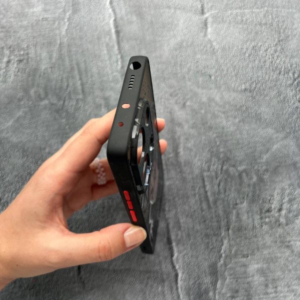 Чехол для Xiaomi Redmi Note 13 Pro 4G/Poco M6 Pro 4G/Xiaomi Redmi Note 14S с защитой камеры аниме с каплями и лаком
