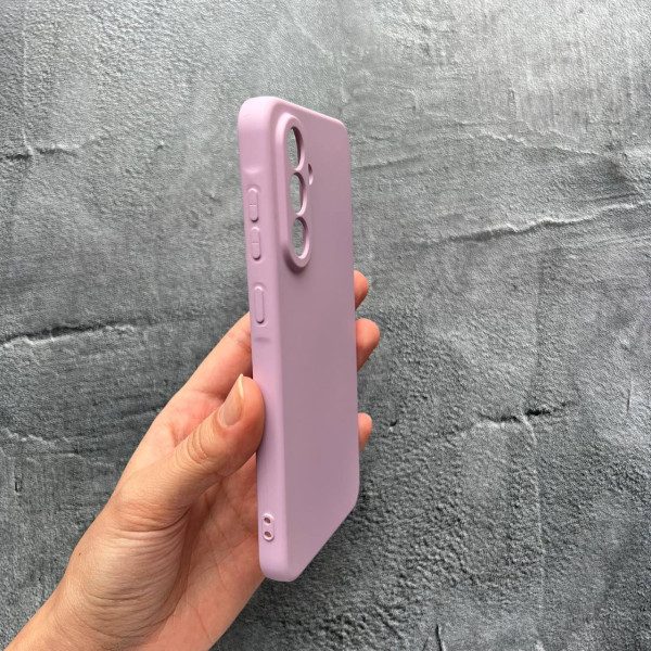 Чохол для Samsung Galaxy A56 із захистом камери софт-тач ліловий