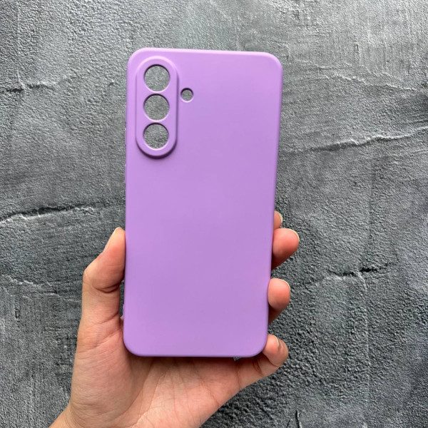 Чохол для Samsung Galaxy A56 із захистом камери софт-тач лавандовий
