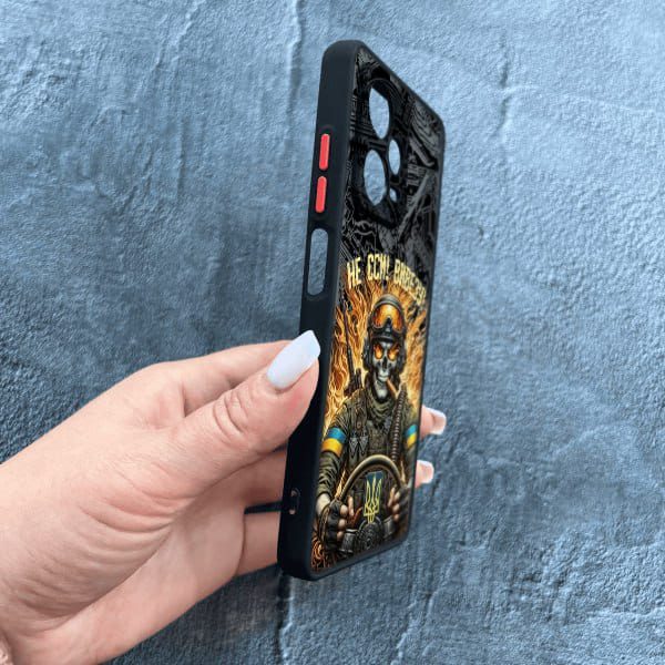 Чохол для Xiaomi Redmi Note 12 Pro 5G захистом камери Військовий Стінгер